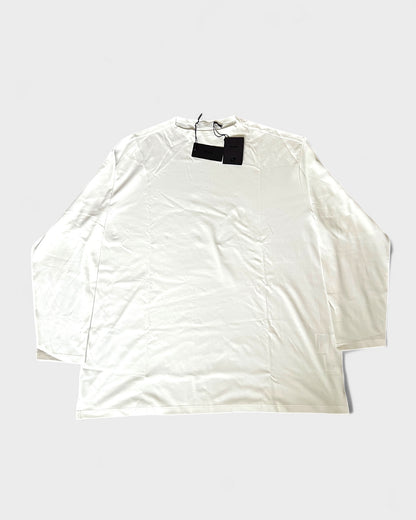 Langarmshirt – Weiß