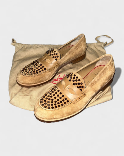 Loafer „Dandelion Spikes“ – Camel