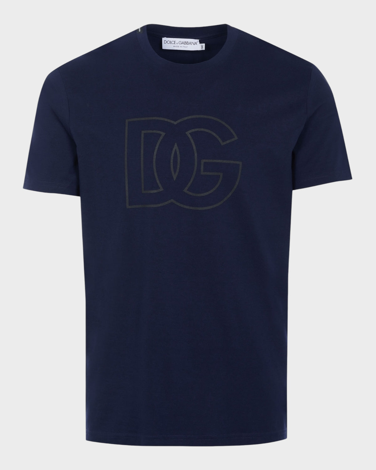 T-Shirt mit DG-Logo – Navy