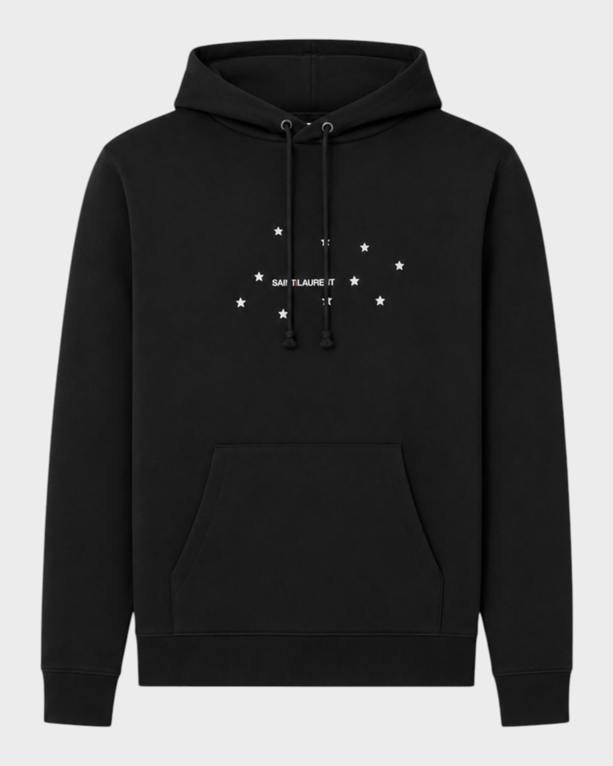 Kapuzenpullover mit Sternen – Schwarz