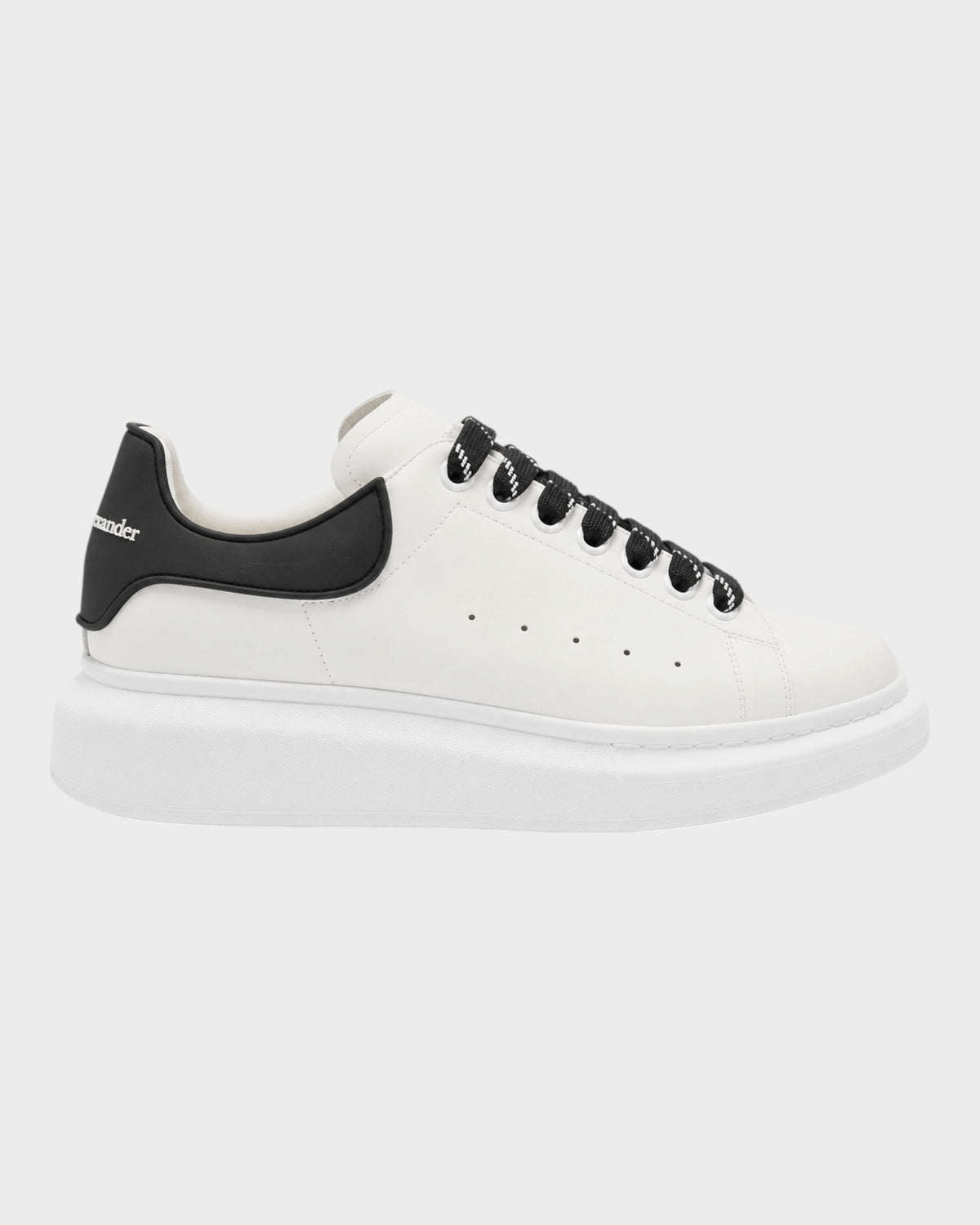 Oversized Sneaker – Weiß/Schwarz