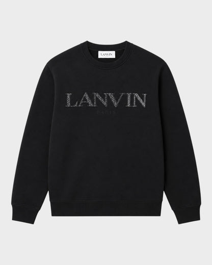 Logo-Sweatshirt – Schwarz