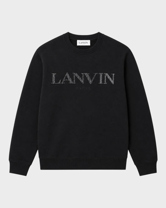Logo-Sweatshirt – Schwarz