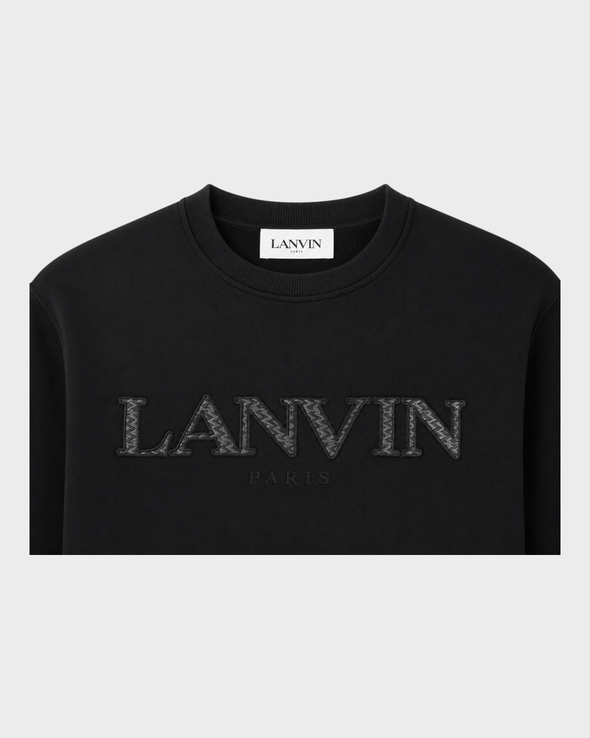 Logo-Sweatshirt – Schwarz